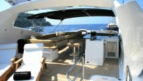 Yacht IN ALL FAIRNESS -  Sundeck View forward